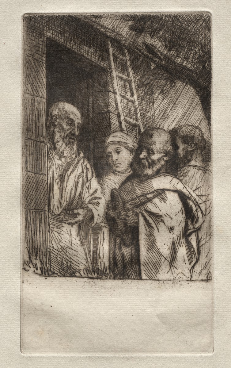 St Pierre et St Paul à la porte du Bonhomme Misère c 18571911