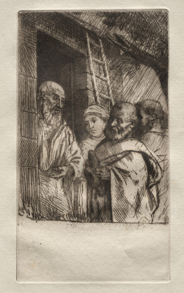 St Pierre et St Paul à la porte du Bonhomme Misère c 18571911