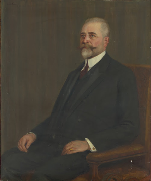 Seine Excellenz Moritz Graf Vetter von der Lilie 1901 1907 Präsident des Abgeord