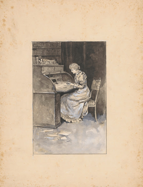 Schrijvende vrouw 1870   1937