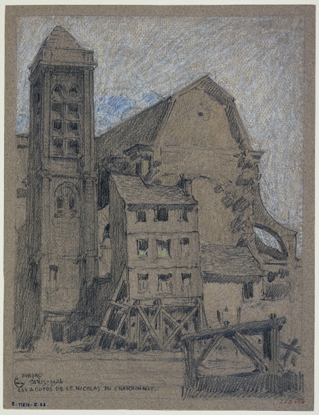 Léglise Saint Nicolas du Chardonnet 1926