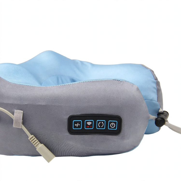 Neck massager with heating function and USB charging