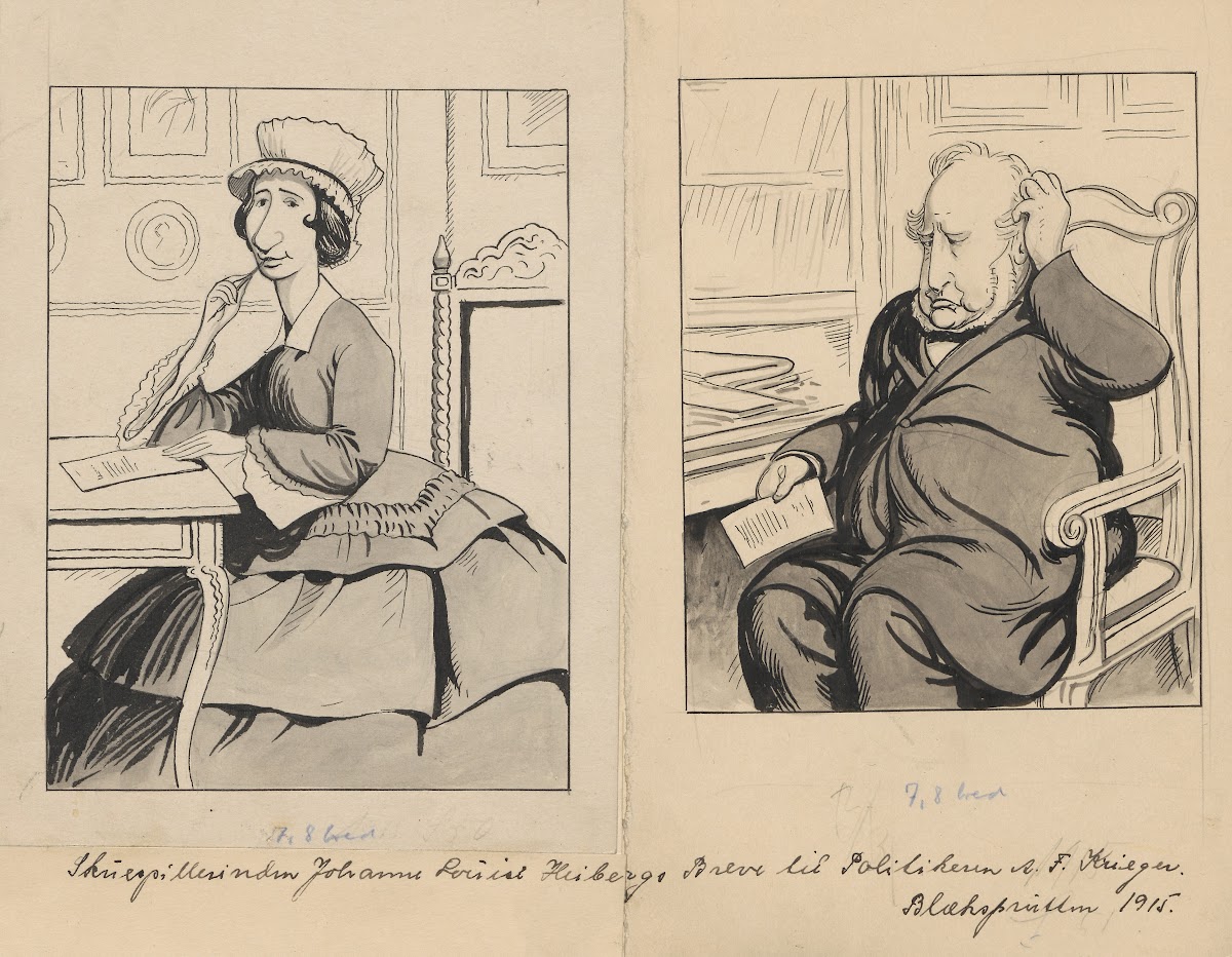 Some of Johanne Louise Heibergs Letters to Andreas Frederik Krieger Popular Edit