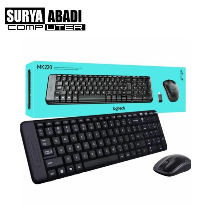 MOUSE KEYBOARD LOGITECH 220