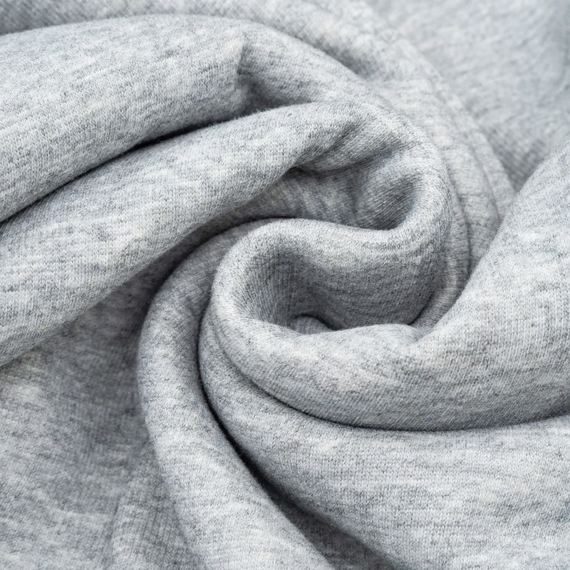 Lined men's sweatshirt with half zip