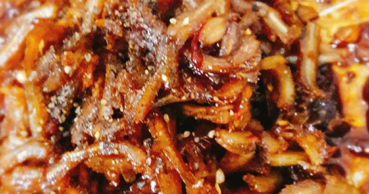 Cá cơm kho tiêu