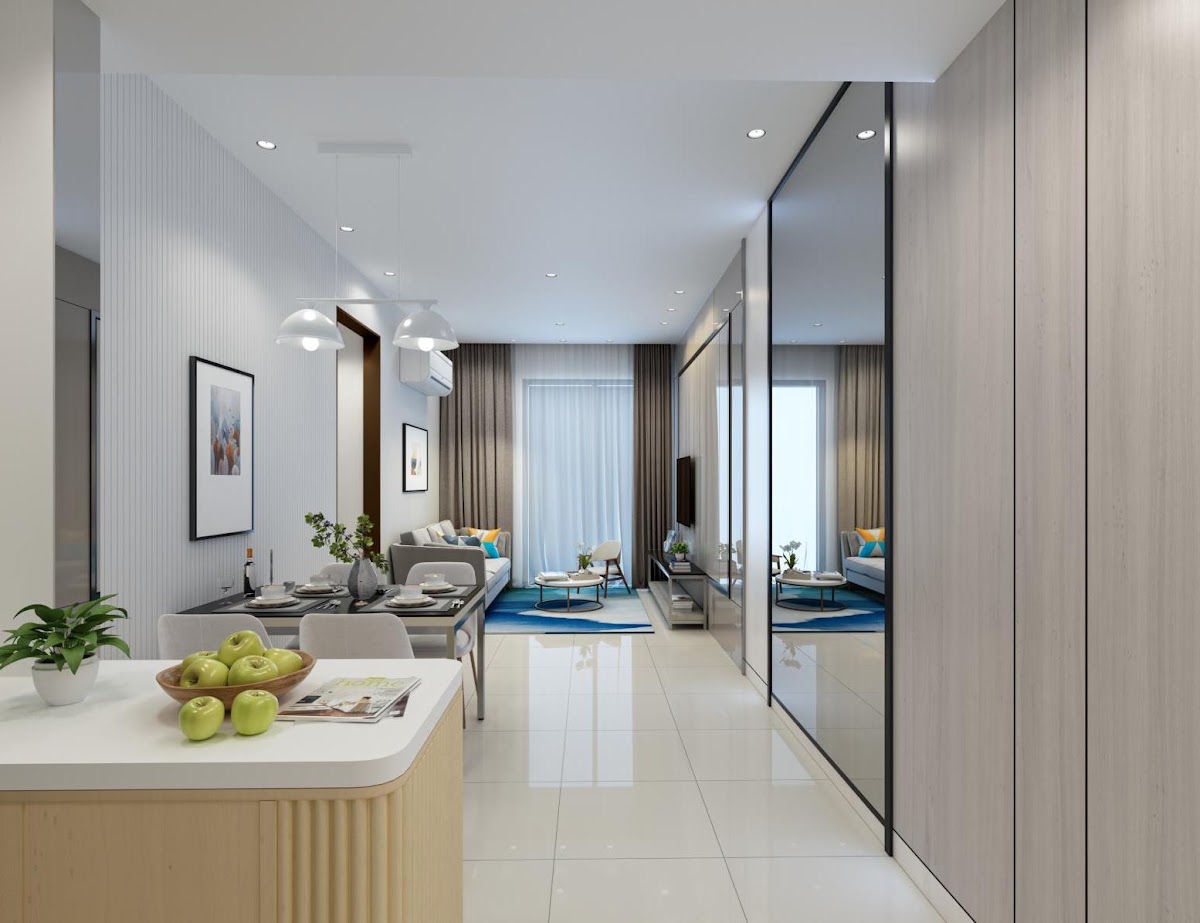 Aster Hill Sri Petaling — living dining showunit