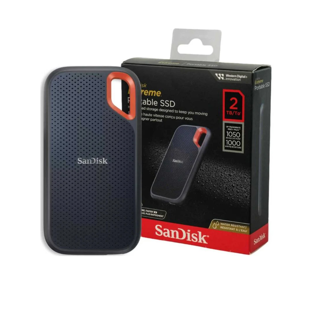 SanDisk Extreme PRO Portable External SSD - 2TB