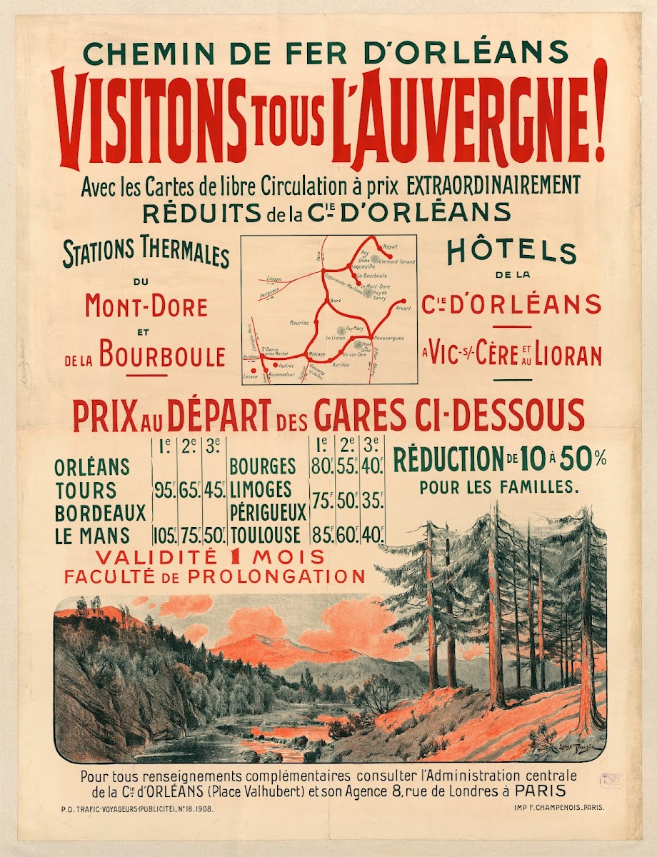 Chemin de Fer dOrléans 1908