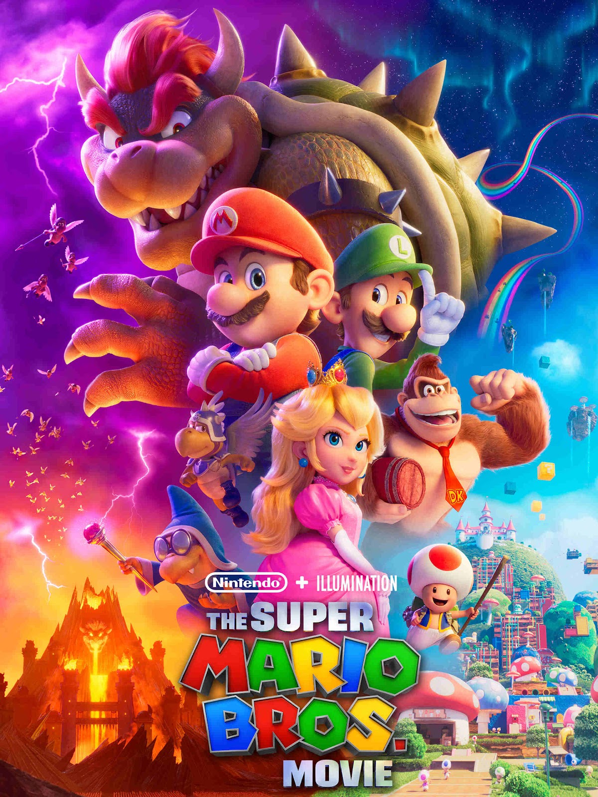 The Super Mario Bros. Movie (2023) (Hindi) Animation Movie Watch Online & Download