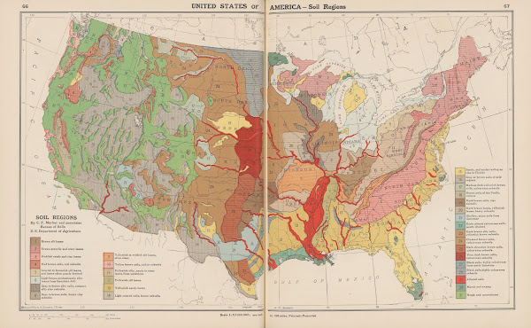 United States of AmericaSoil Regions 1943