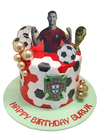 Football Themed Cake CB-NC726