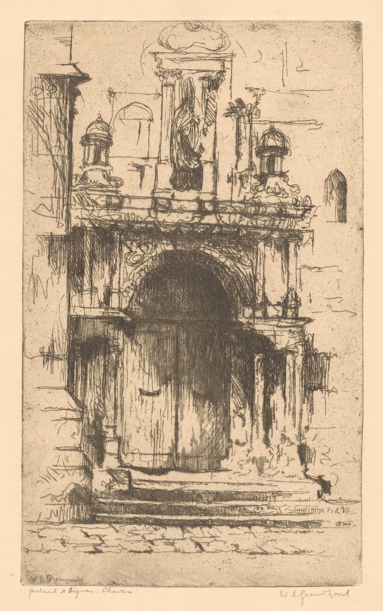 Église Saint Aignan in Chartres 1888 1934
