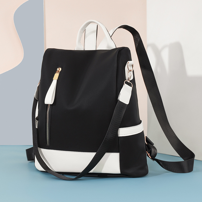 Women’s Backpack, PU Leather, Water-Resistant, 35×32×15 cm