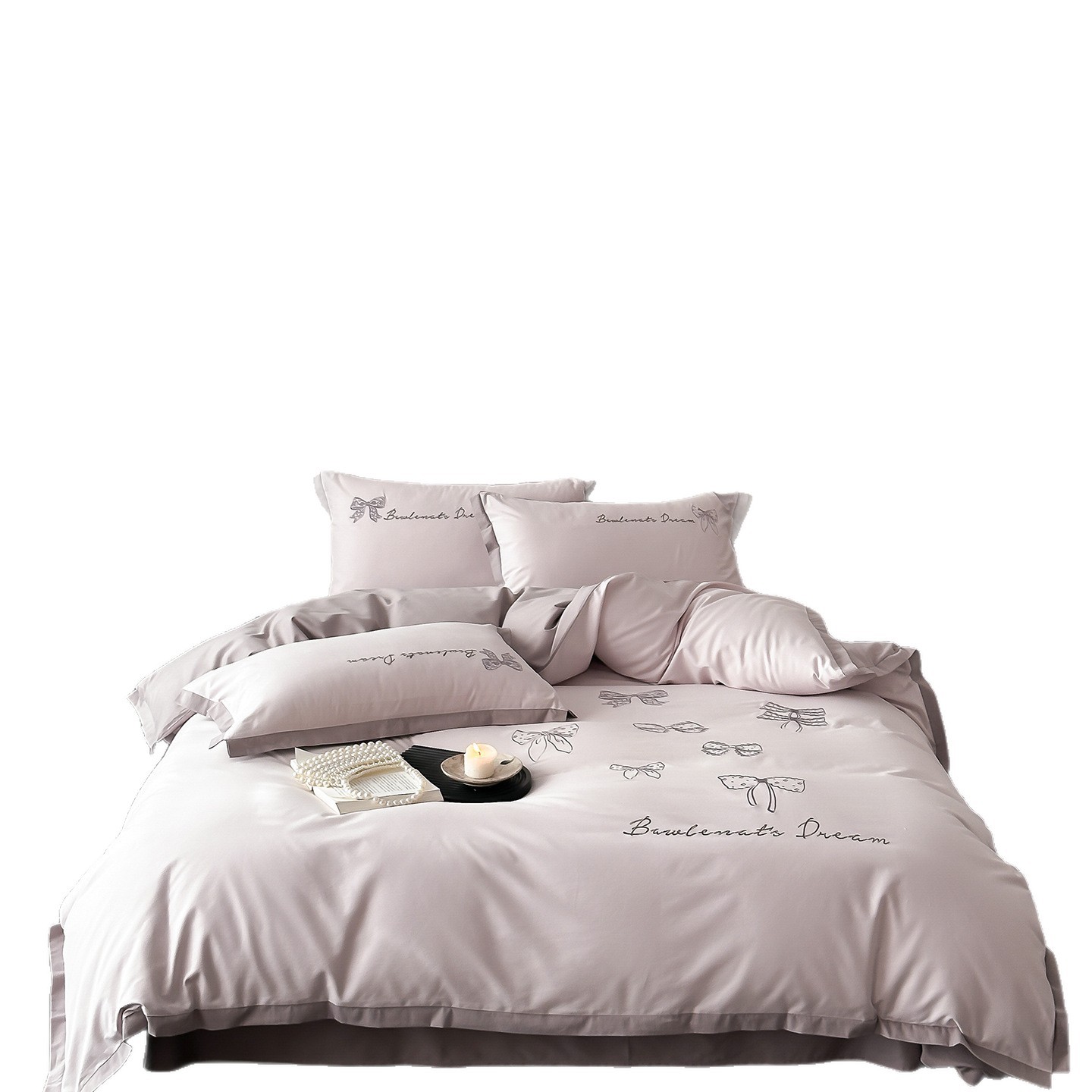 Long-Staple Cotton Bedding, 4-Piece