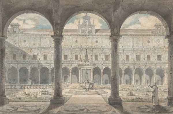 Cloister Of The Certosa Di San Martino Naples Ca177779