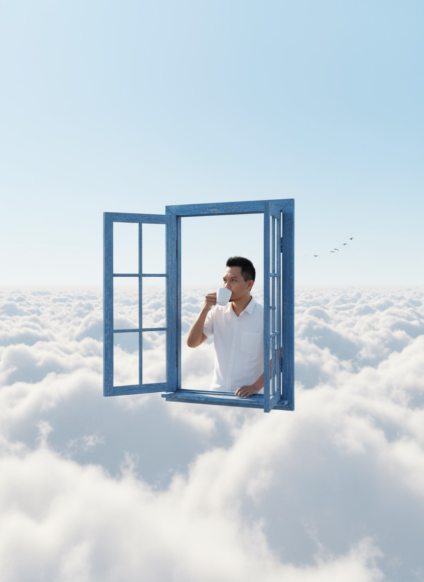 Ventana de nubes
