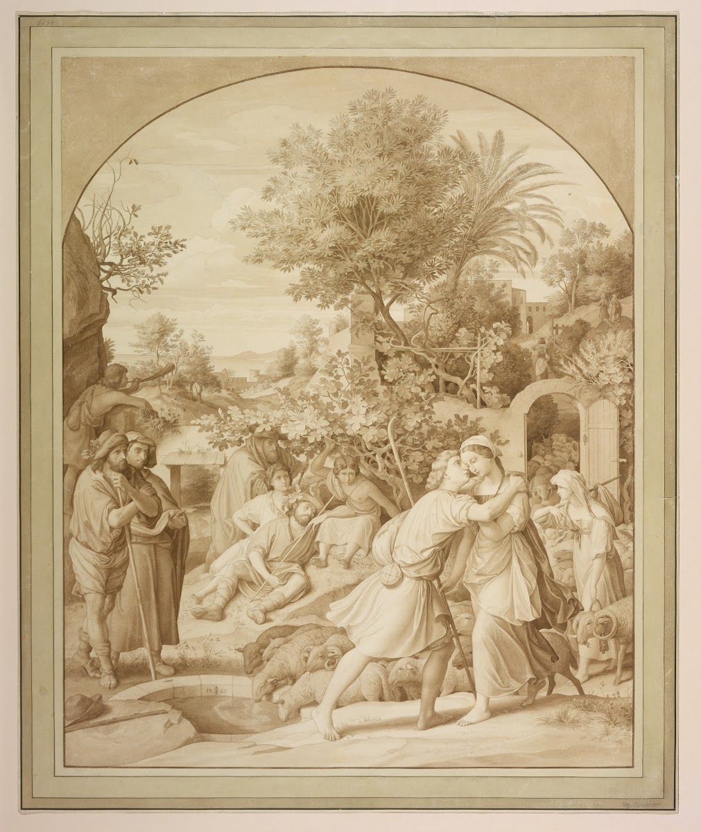 Jacob und Rahel am Brunnen 1820