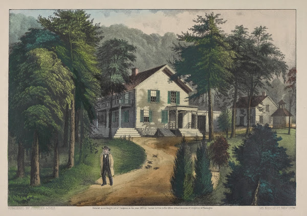 Chappaqua Farm West Chester County NY The residence of the Hon Horace Greely 187