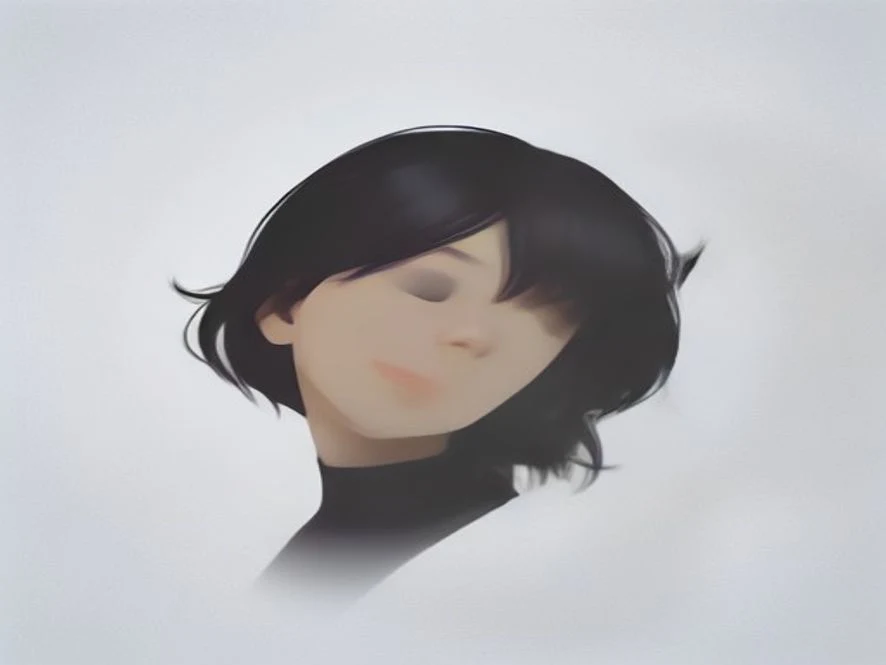 스마트폰 화면에 나타난 다양한 조건의 비교 차트와 체크 표시를 다루는 모습을 표현한 플랫 벡터 일러스트