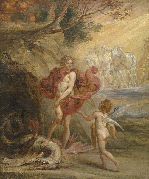 Apollo and Python 17th century