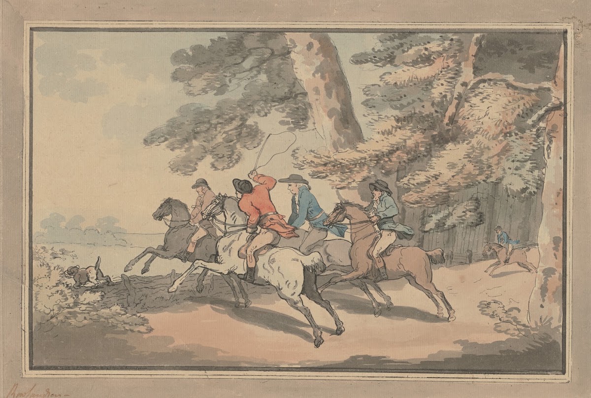 Hunt scene 1787