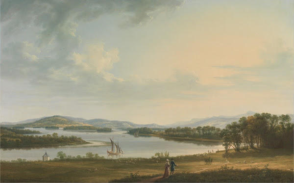 Knock Ninney and Lough Erne from Bellisle County Fermanagh Ireland