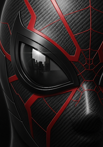 High-Tech Textured Superhero Mask