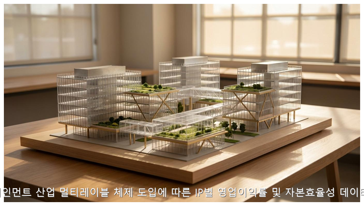 엔터테인먼트 산업 멀티레이블 체제 도입에 따른 IP별 영업이익률 및 자본효율성 데이터 분석 핵심 안내 및 분석 인포그래픽 (2)