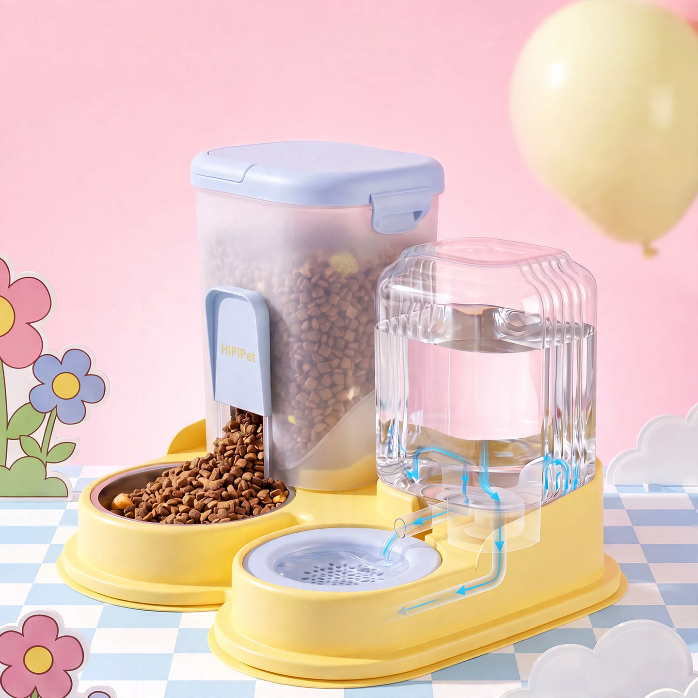 Automatic Pet Water Bowl, No Electricity
