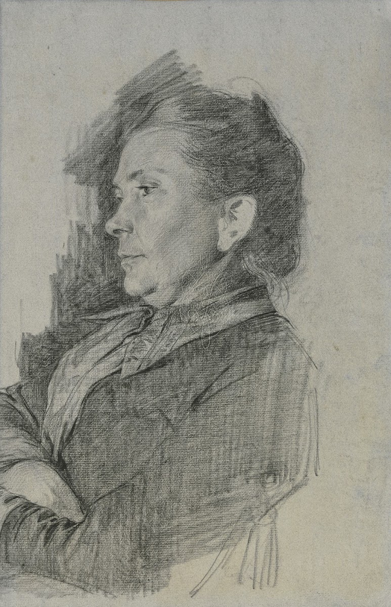 Bildnis der Mutter des Künstlers ca 1893