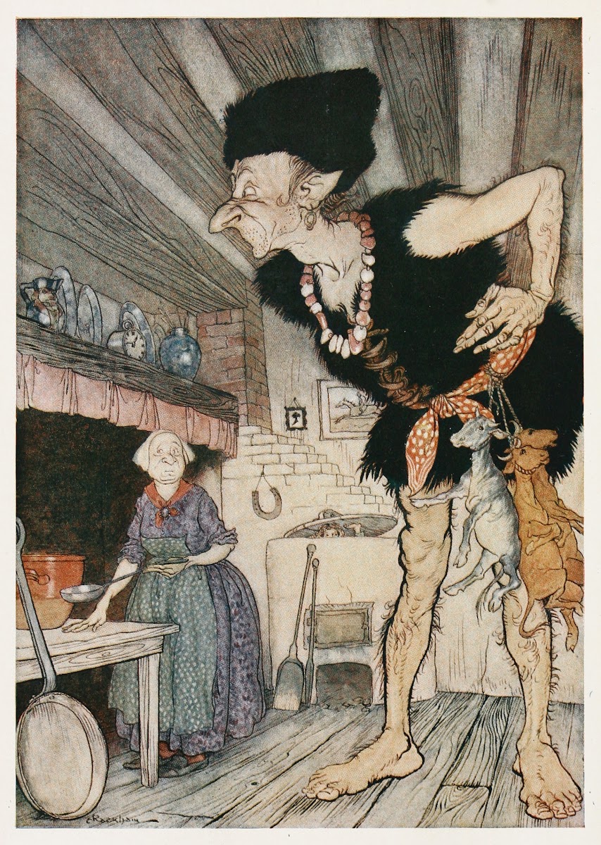 Fee fi fo fum I smell the blood of an Englishman 1927