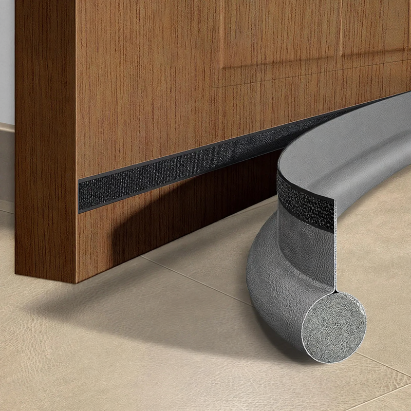 Door bottom seal with Velcro, 96 cm