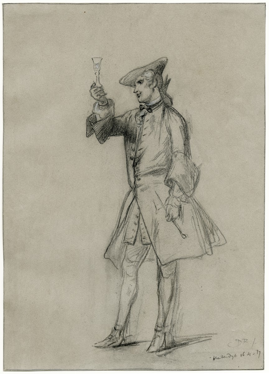 One of the officers in Jacob van Lenneps Ferdinand Huyck 1887