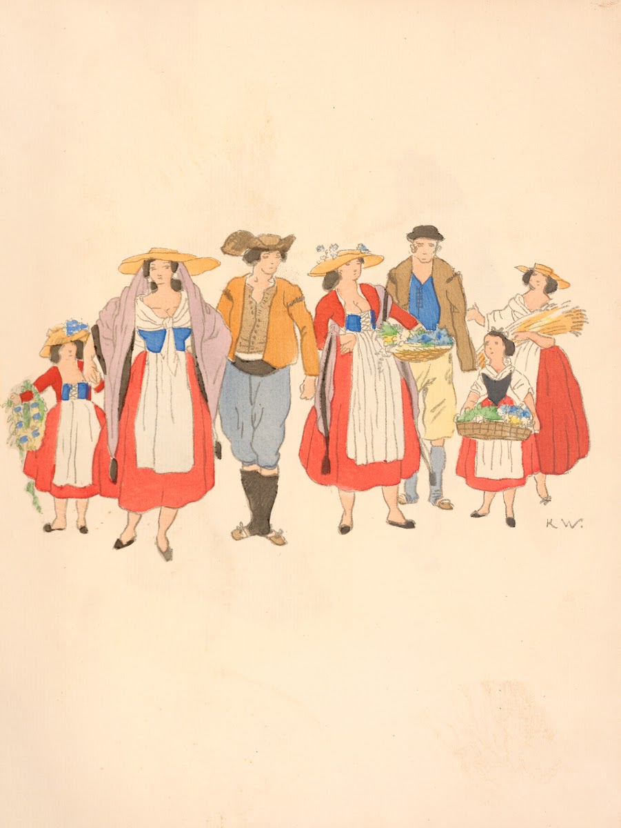 Das Theater  Buhnenbilder und Kostume Pl18 1912