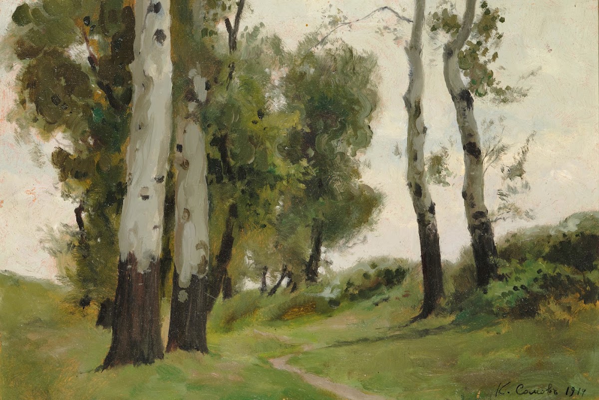 A Path between the Birch Trees 1914