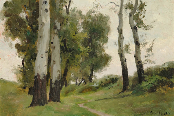 A Path between the Birch Trees 1914