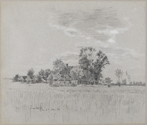 Bauernhaus in Zustorf 1884