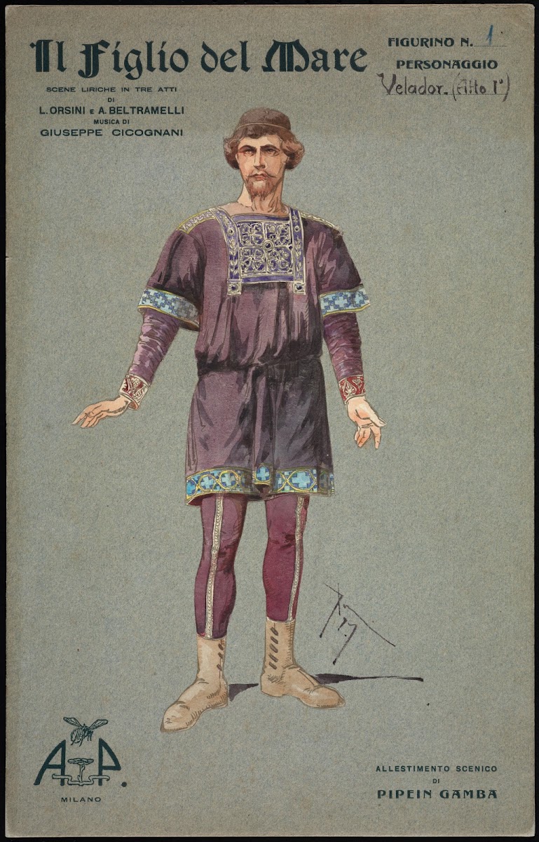 Velador atto Io 19071908