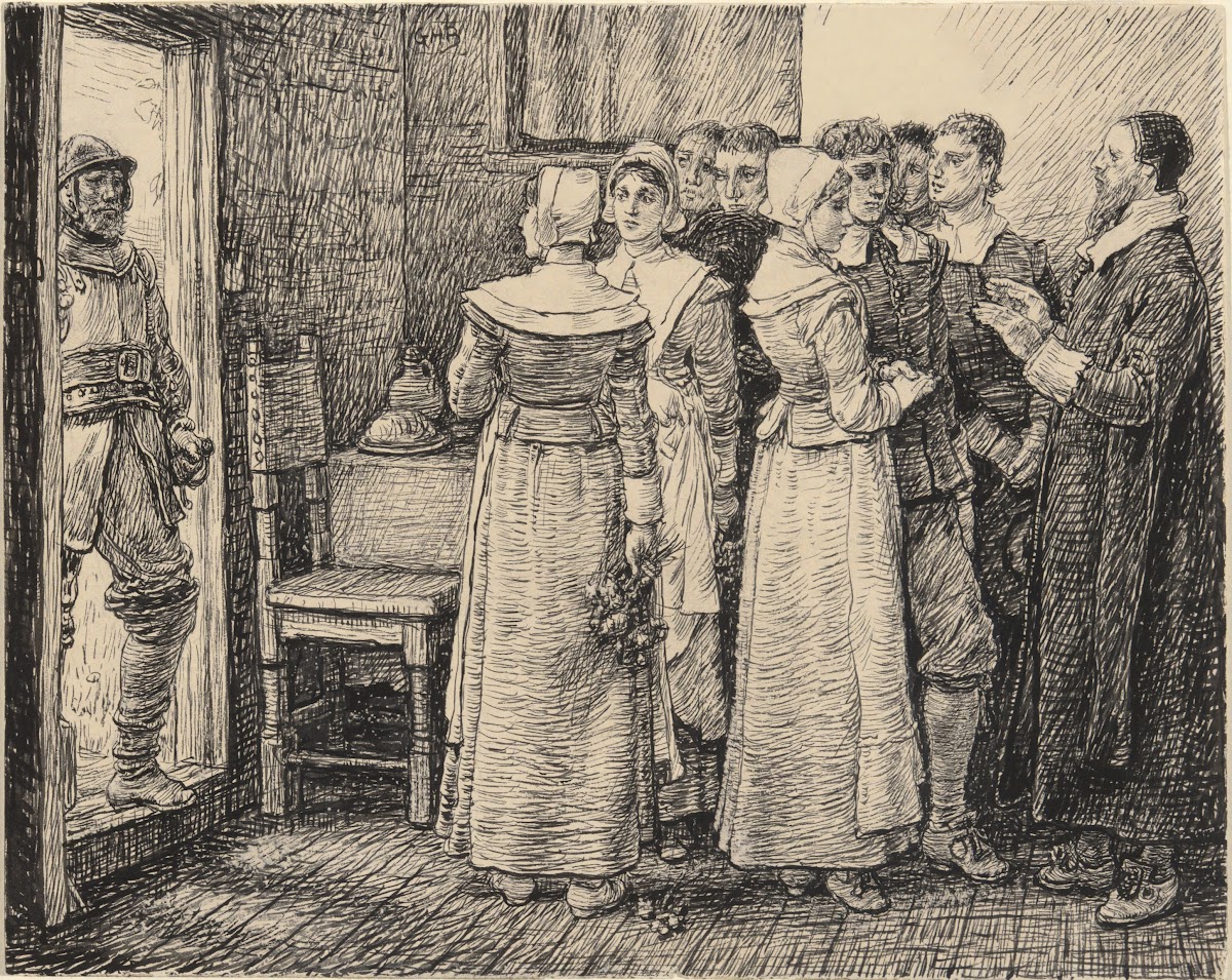 The Puritan WeddingInterrupted