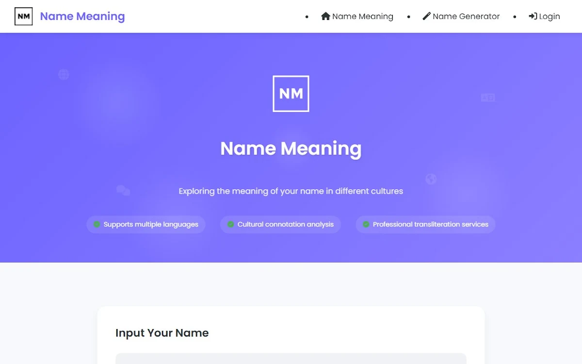Captura de Name Meaning