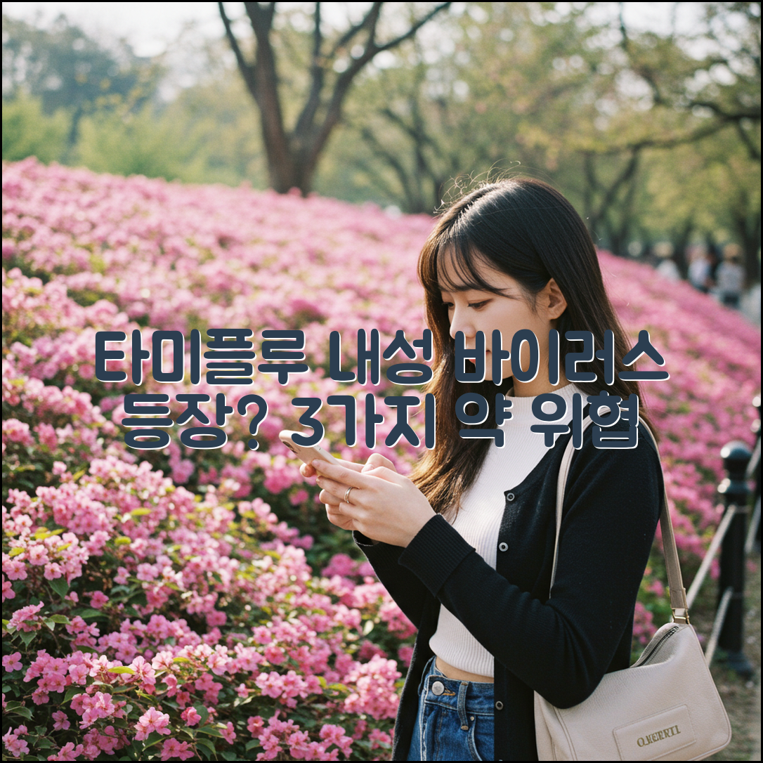 타미플루 내성 바이러스 등장? 3가지 항바이러스제 위협