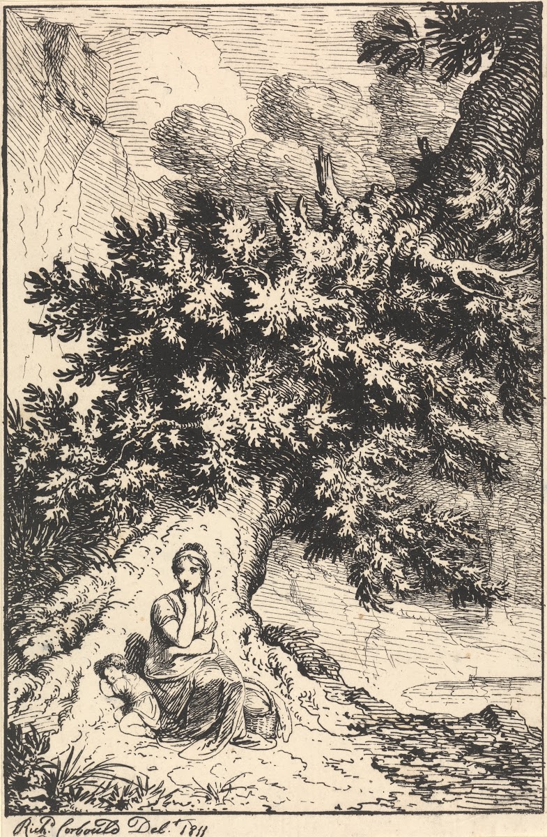 Woman and Child Beneath a Tree 1811