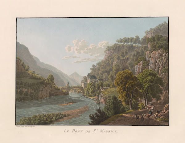 Le Pont de St Maurice 1811