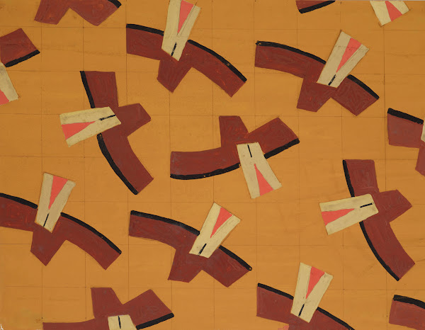 Untitled Textile design no III circa 1925