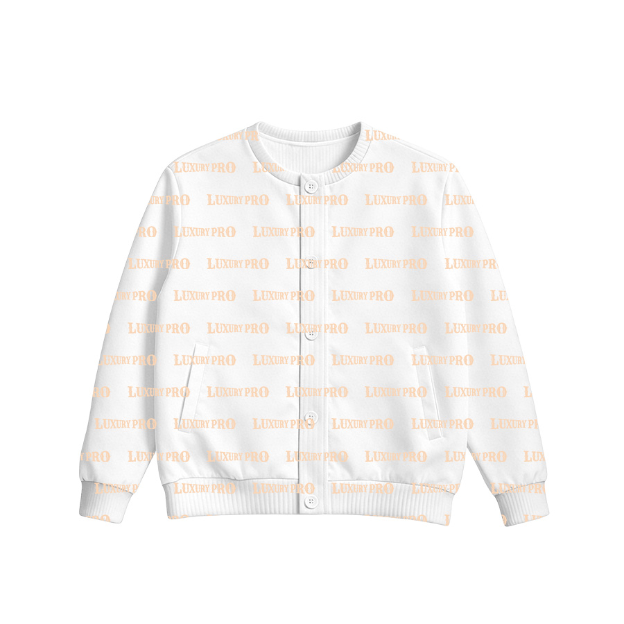 AOP Knit button cardigan