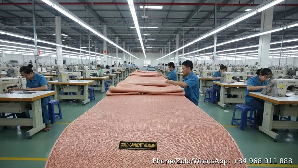 Rose Gold Clothing Rack - Gold Garment Vietnam