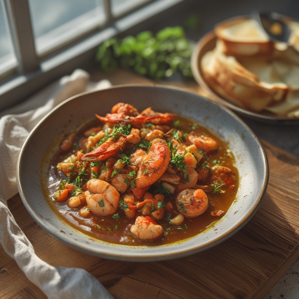 Bouillabaisse Bliss: Create a Cozy Seafood Stew at Home - Easy Homemade Comfort Food finished