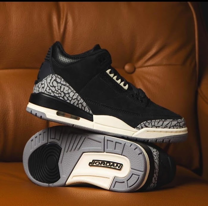 Jordan 3 Negro Elephant