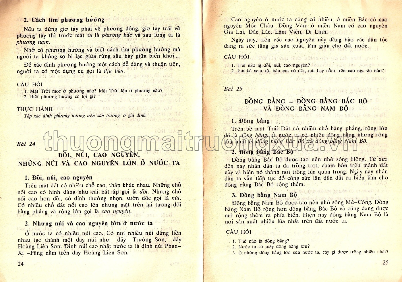 Tìm hiểu tự nhiên và xã hội 4 phổ cập (1992) - Trang 38